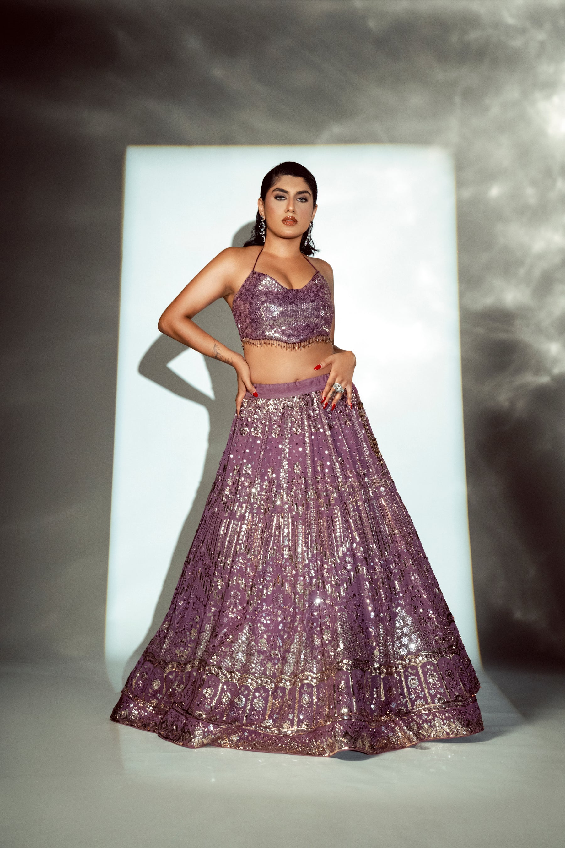 Orian Lehenga Set