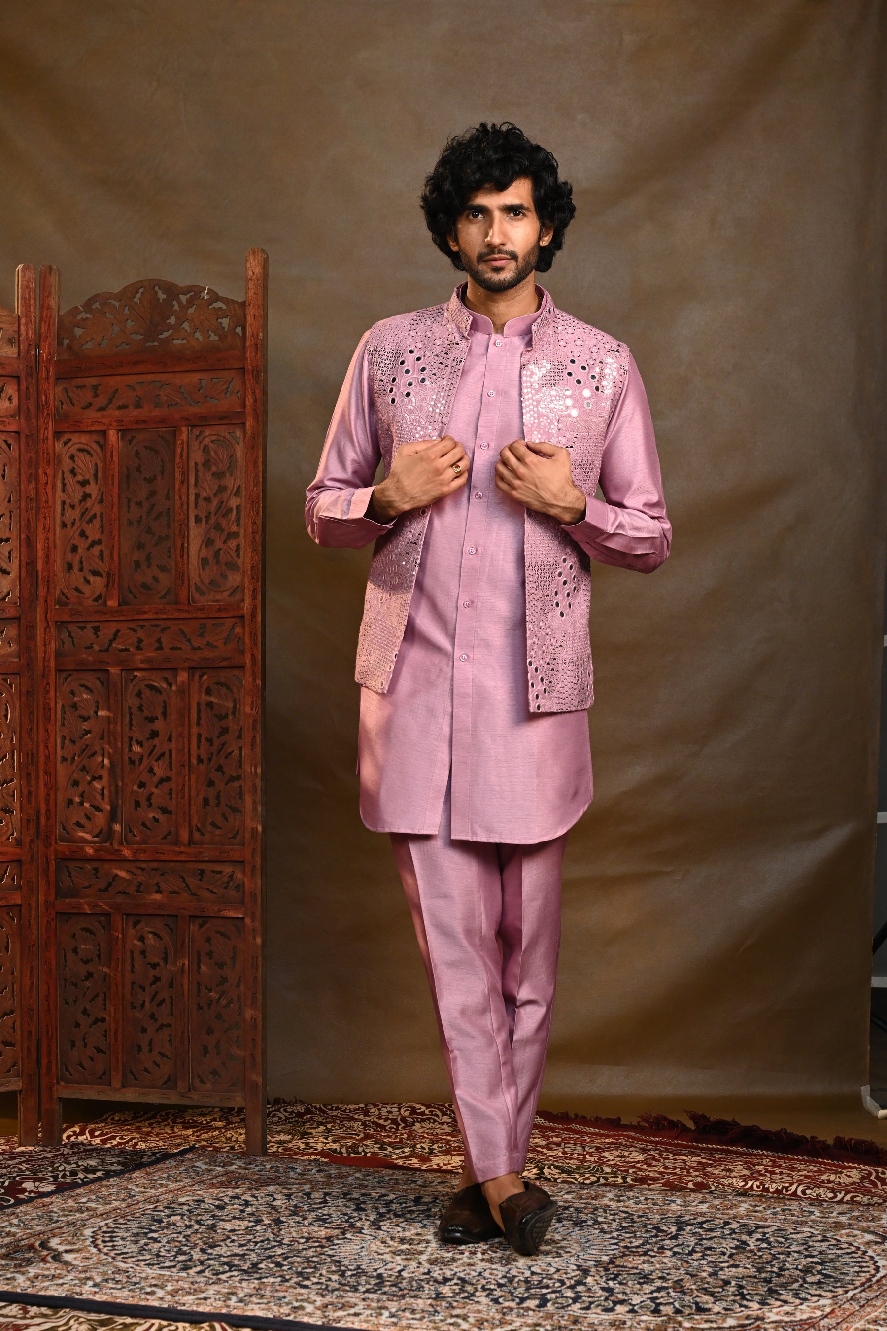 Bandhan Kurta Jacket Set