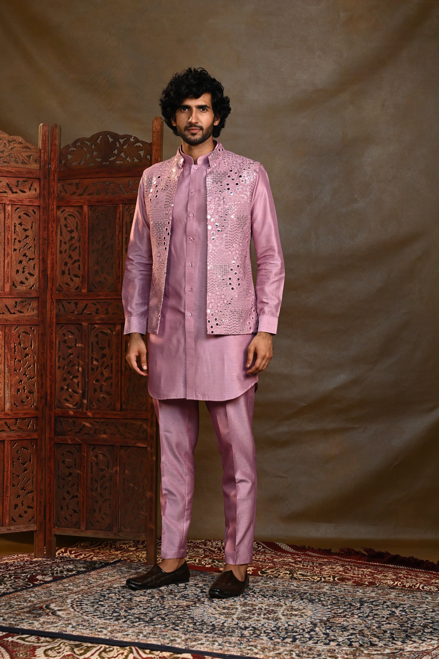 Bandhan Kurta Jacket Set
