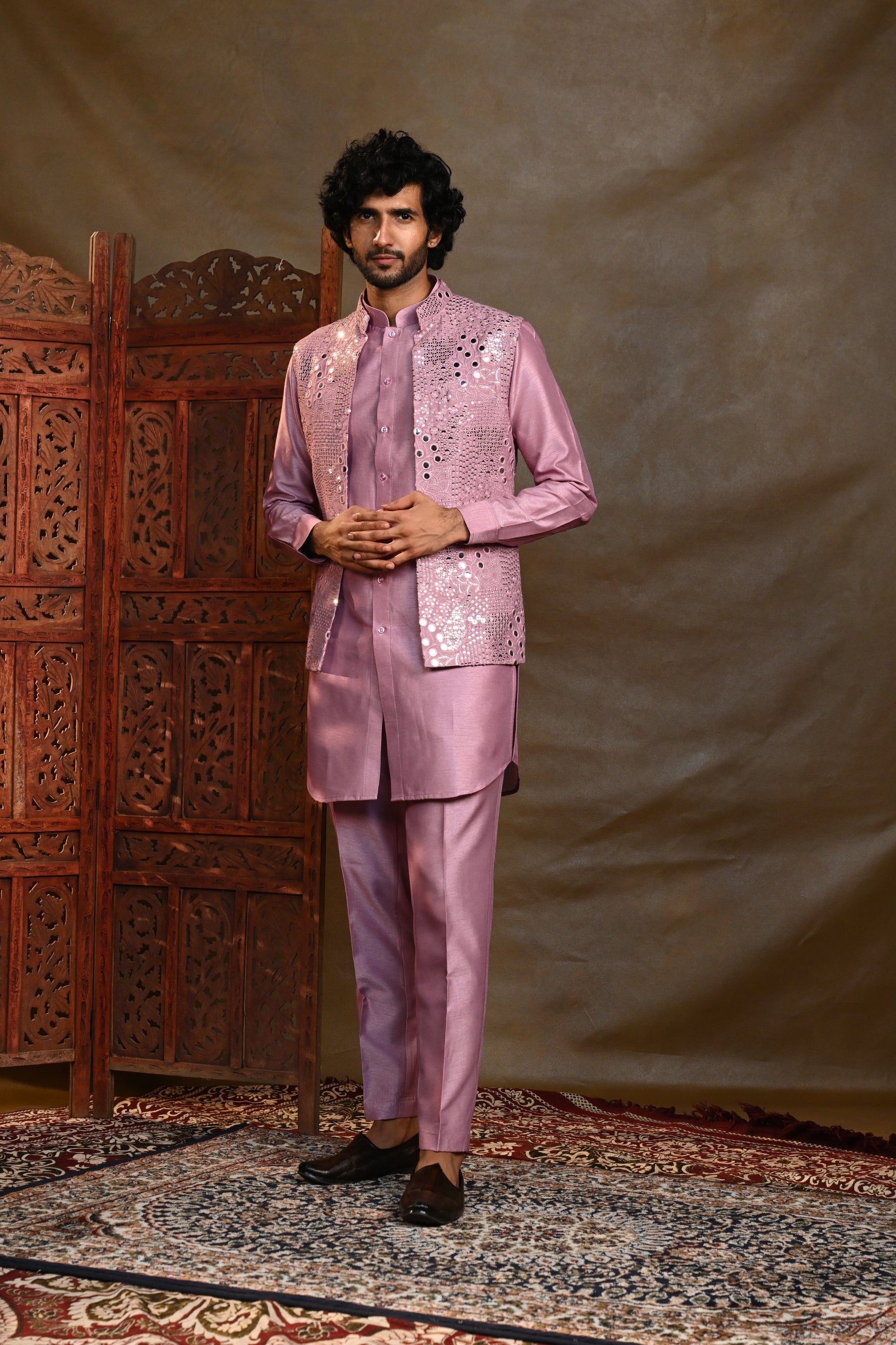 Bandhan Kurta Jacket Set