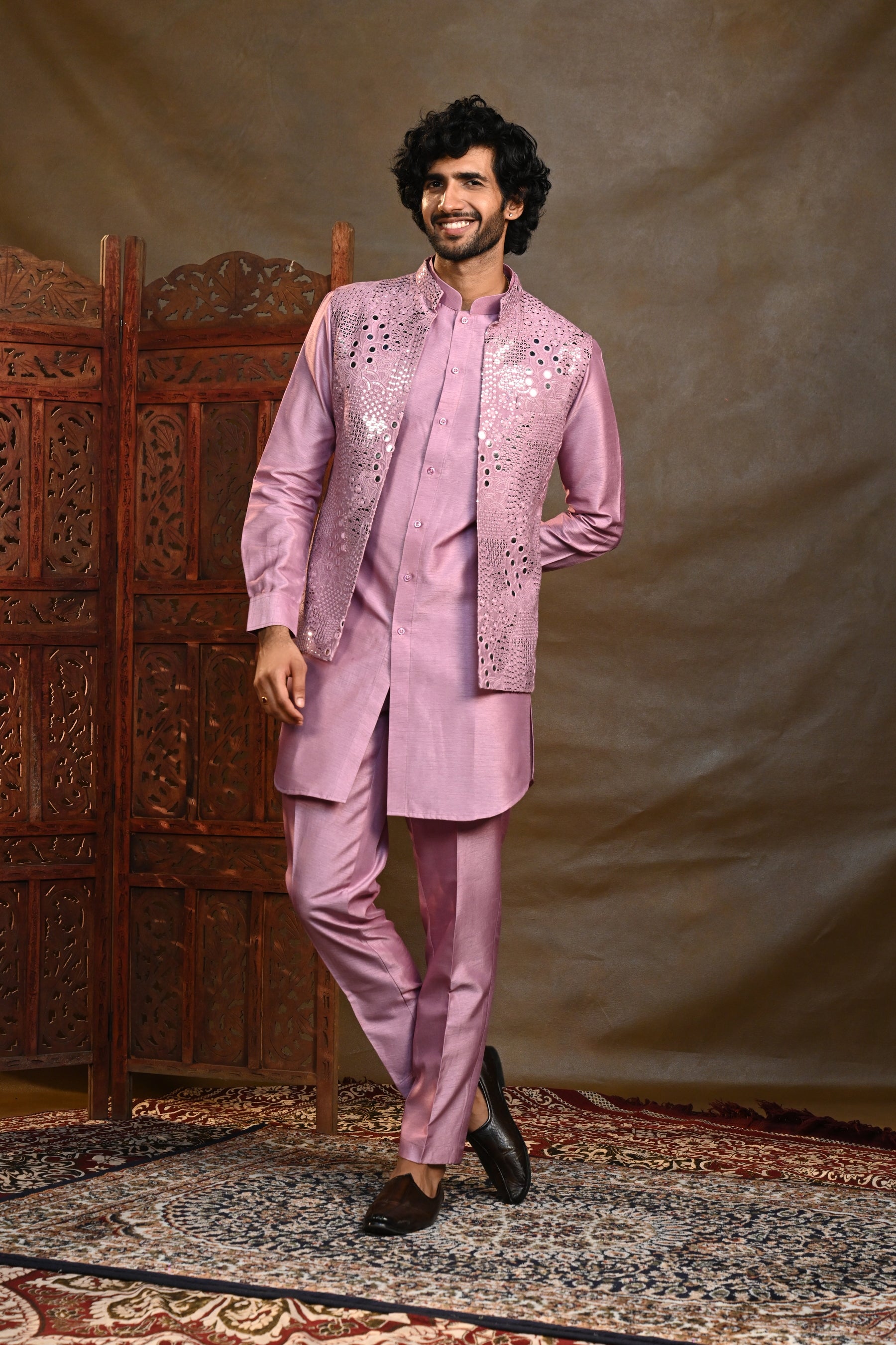 Bandhan Kurta Jacket Set