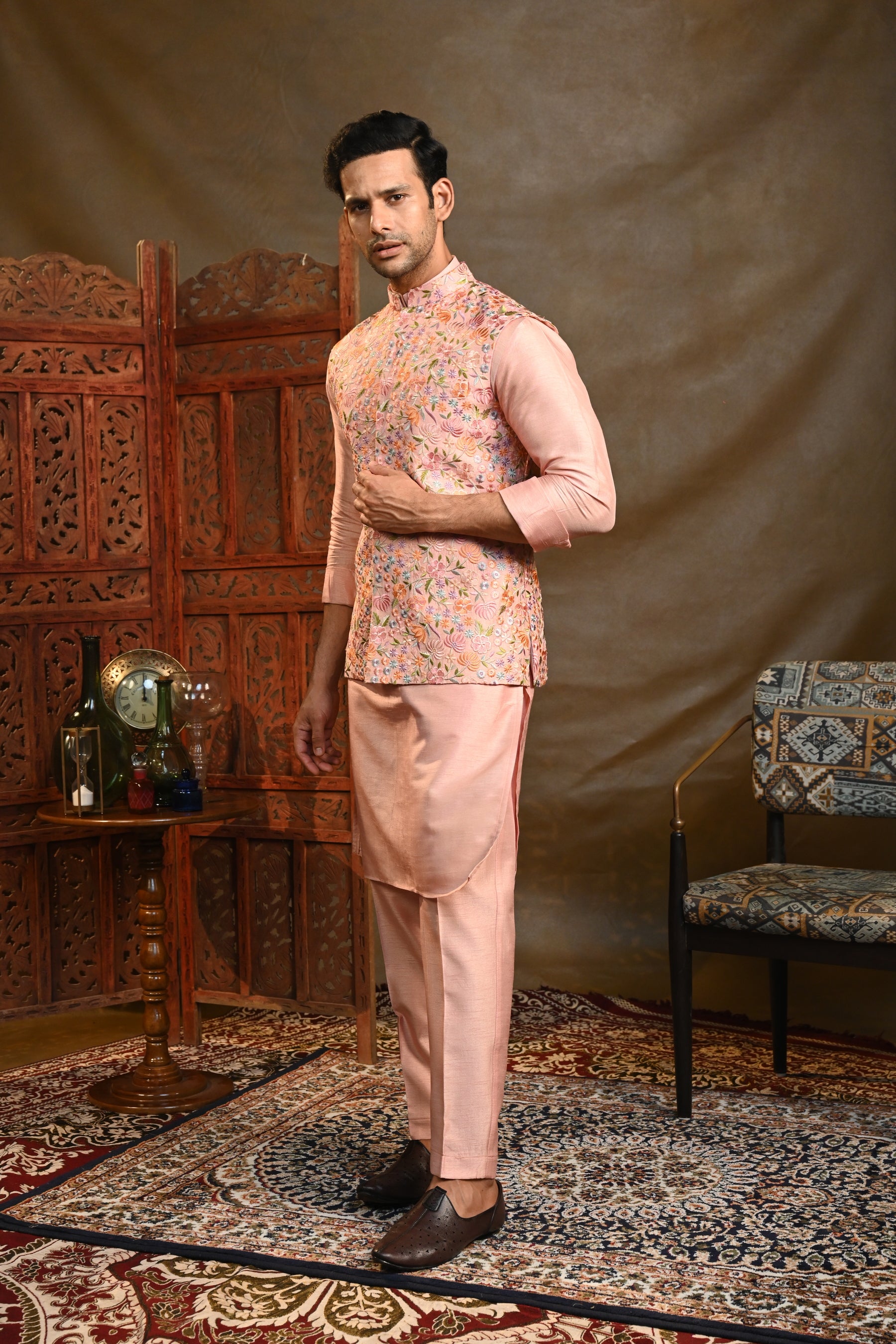 Ruhan Koti Kurta