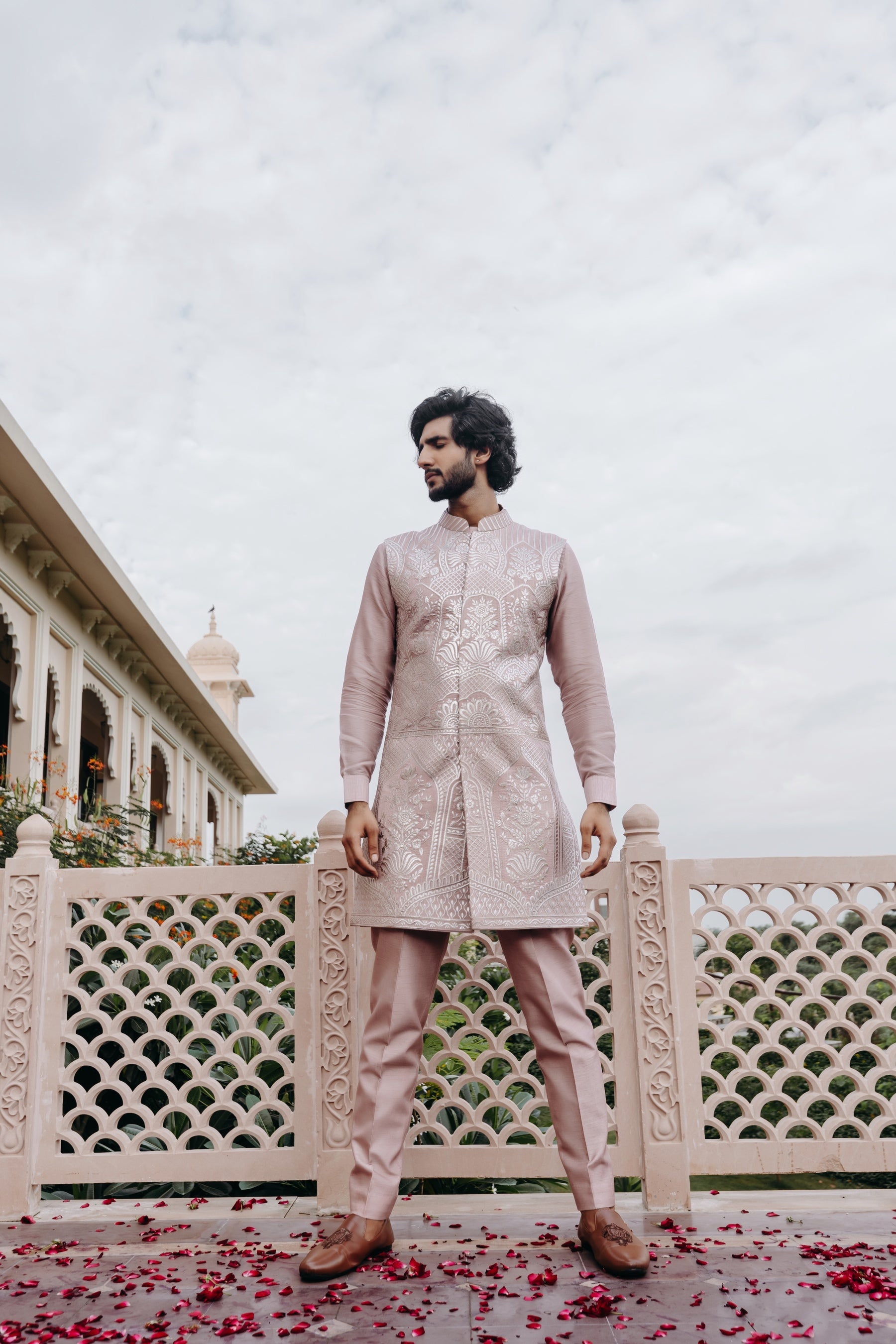 Kiaan Long Kurta Jacket Set