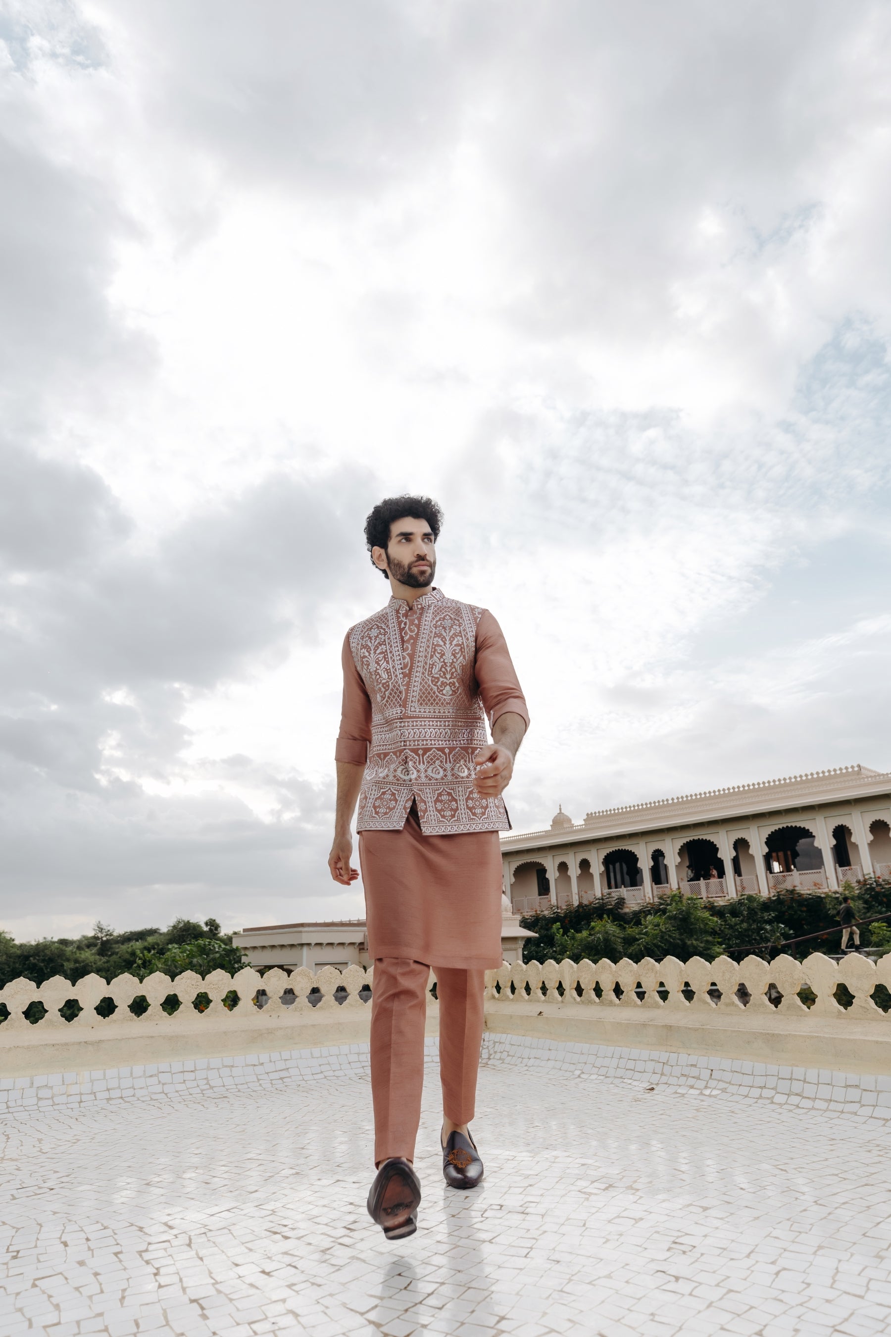 Harithik Kurta Jacket Set