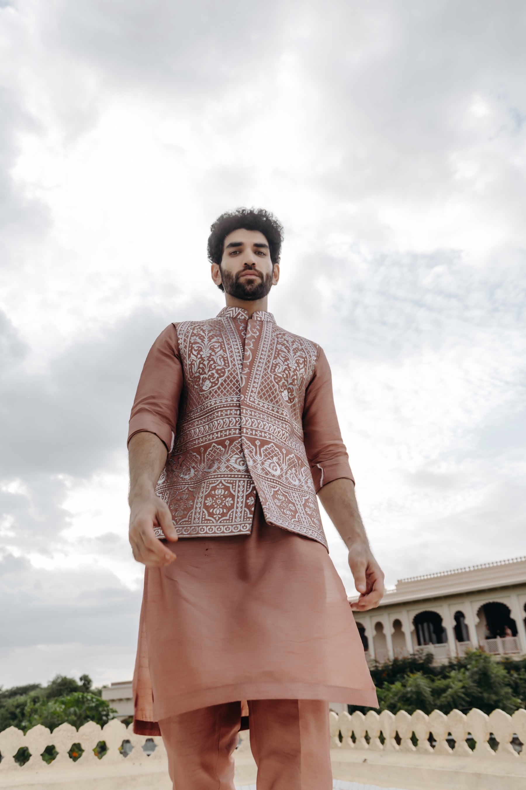 Harithik Kurta Jacket Set