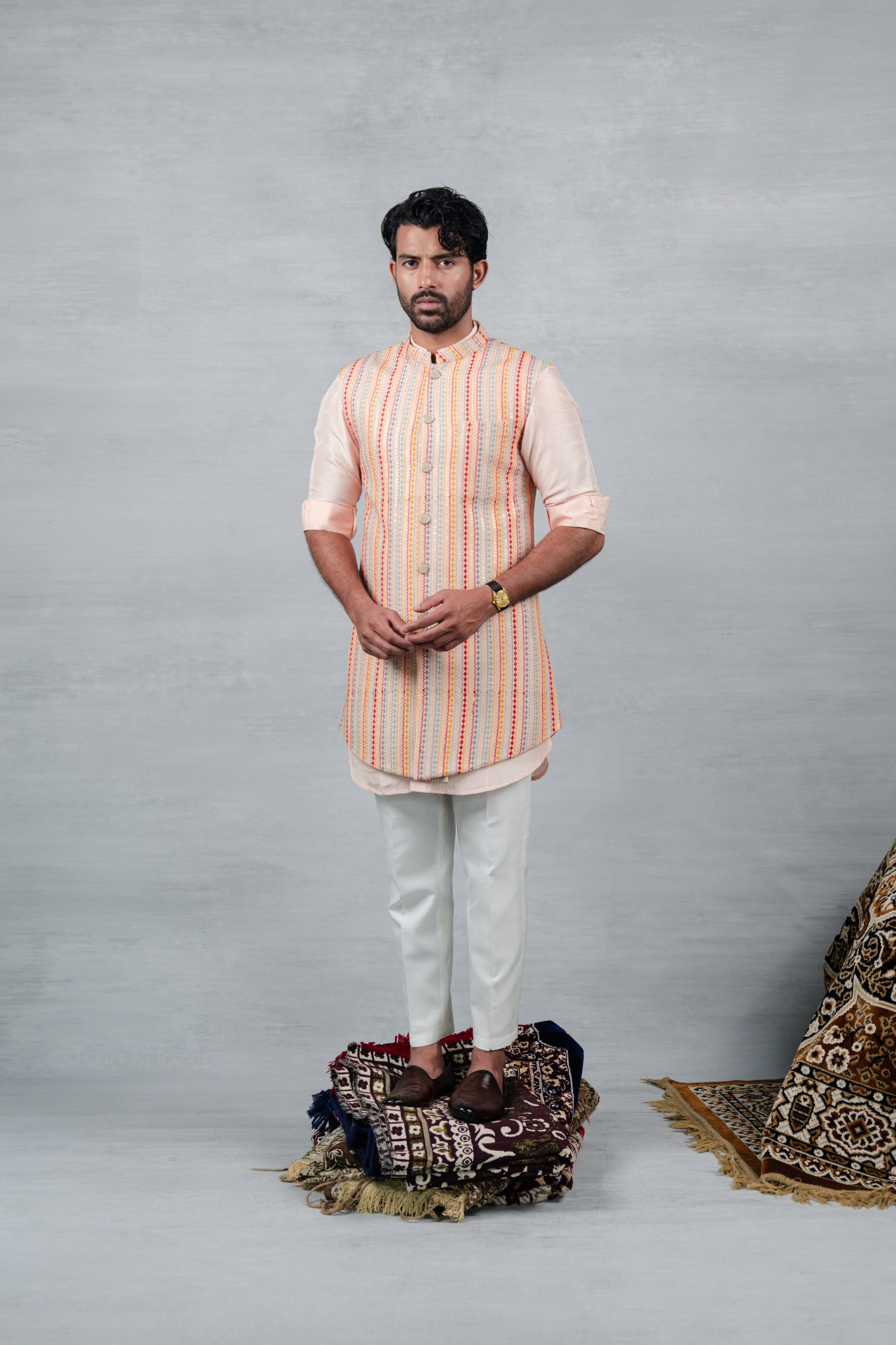 Zainab Long Koti Kurta