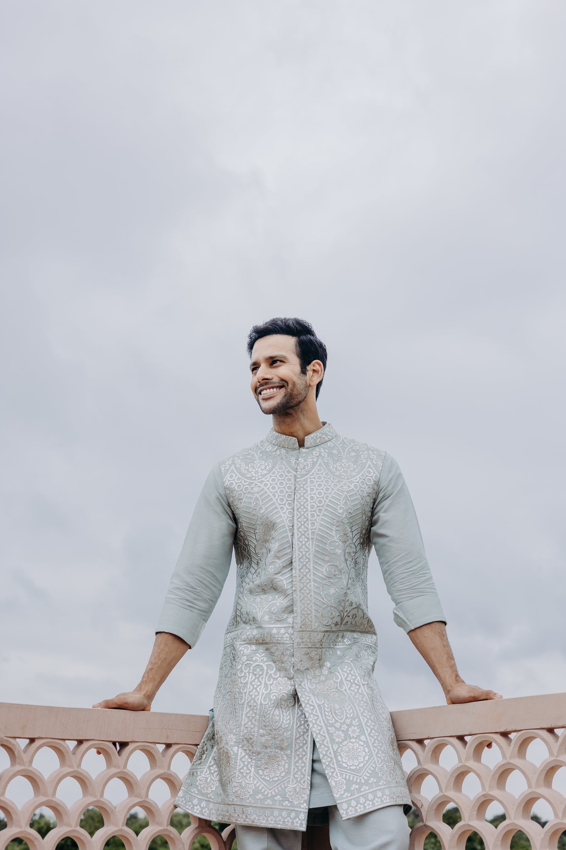 Riyom Long Koti Kurta