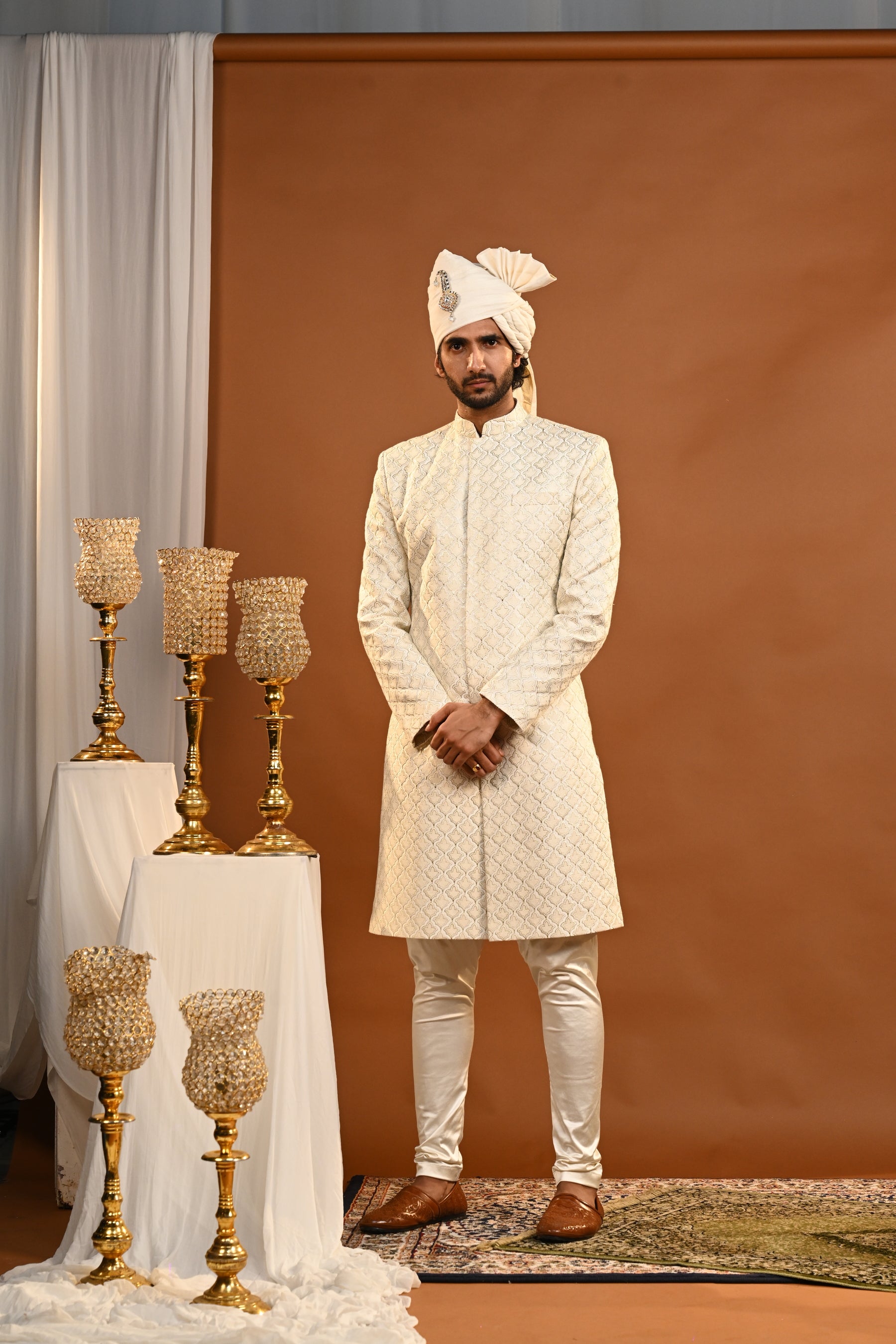 Ratnam  Sherwani Set