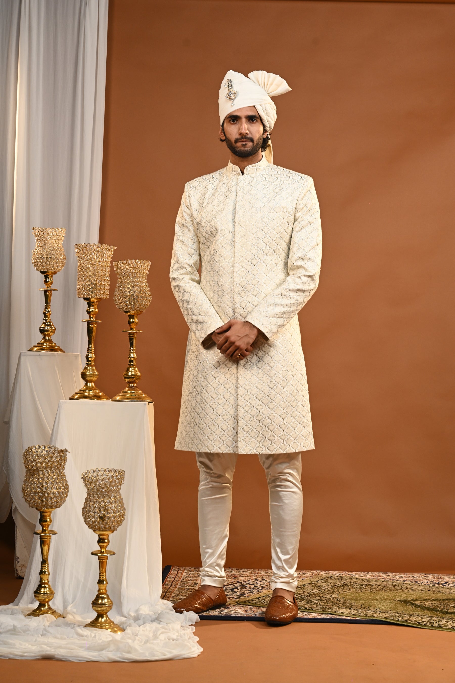 Ratnam  Sherwani Set
