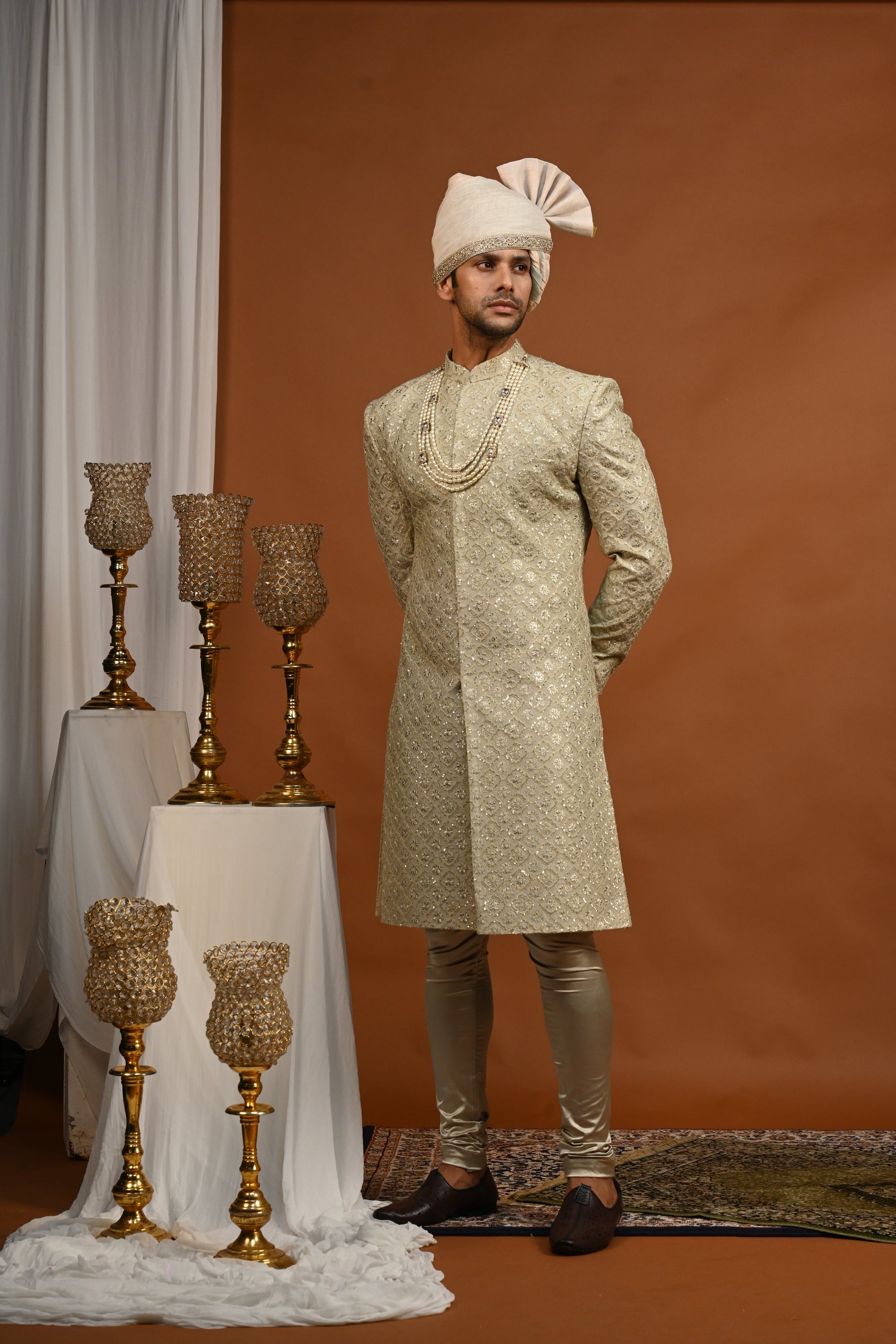 Ratnav  Sherwani Set