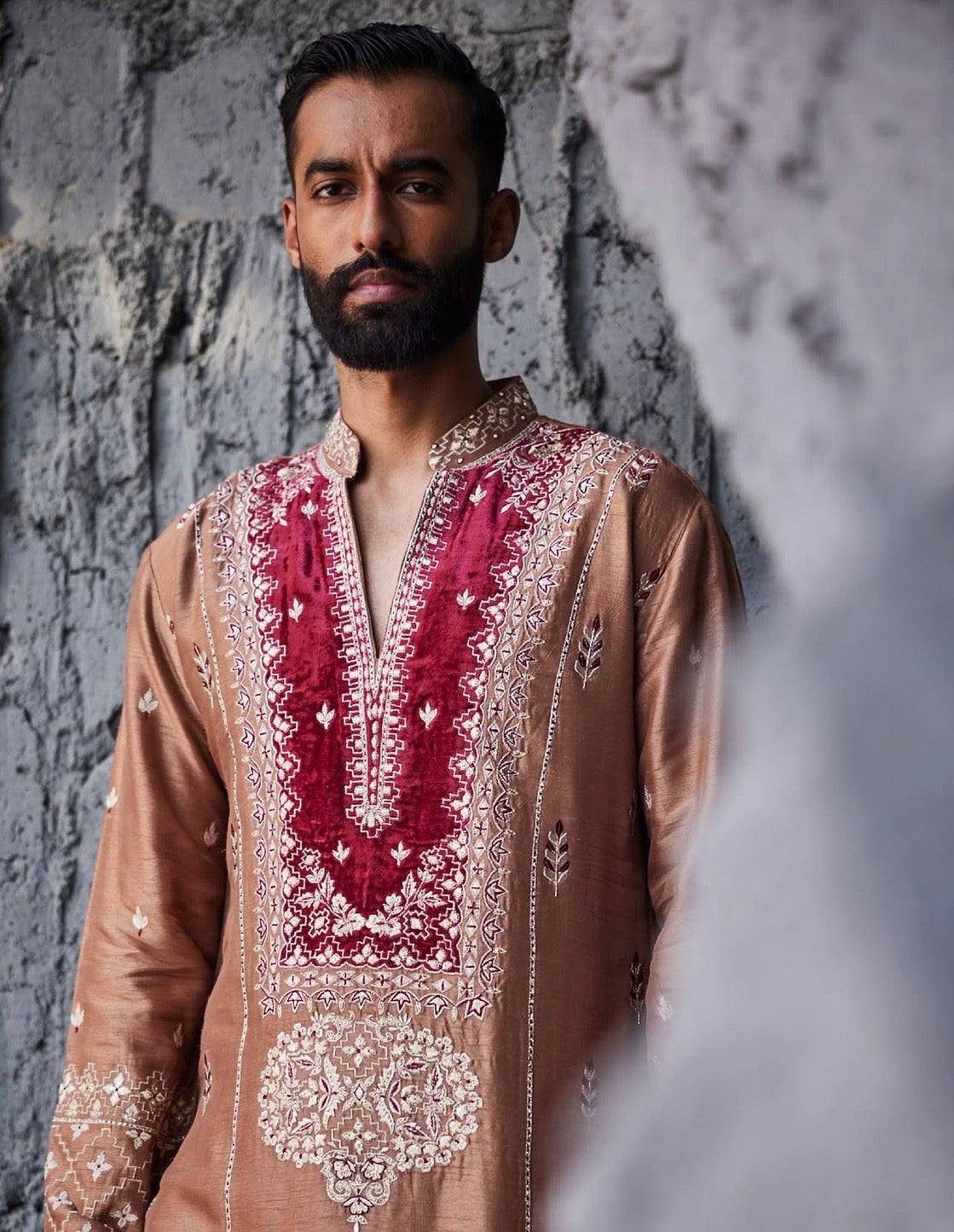 Earthy Maroon Kurta