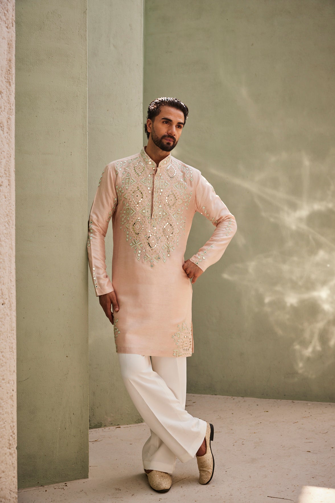 Auric Bloom Kurta Set